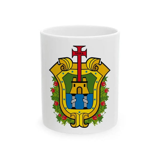 Flag of Veracruz (Mexico) White Coffee Mug 11oz - Go Mug Yourself