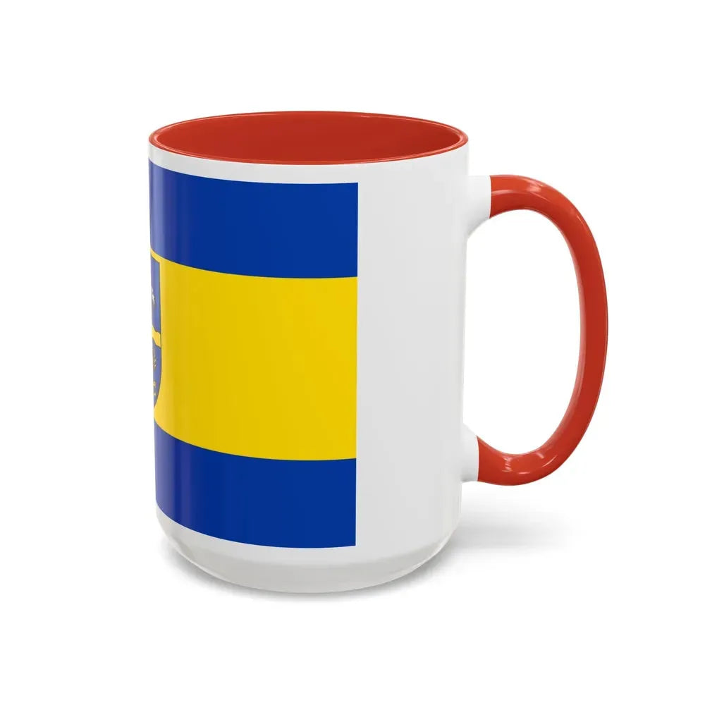 Flag of Verden Germany - Accent Coffee Mug - Go Mug Yourself