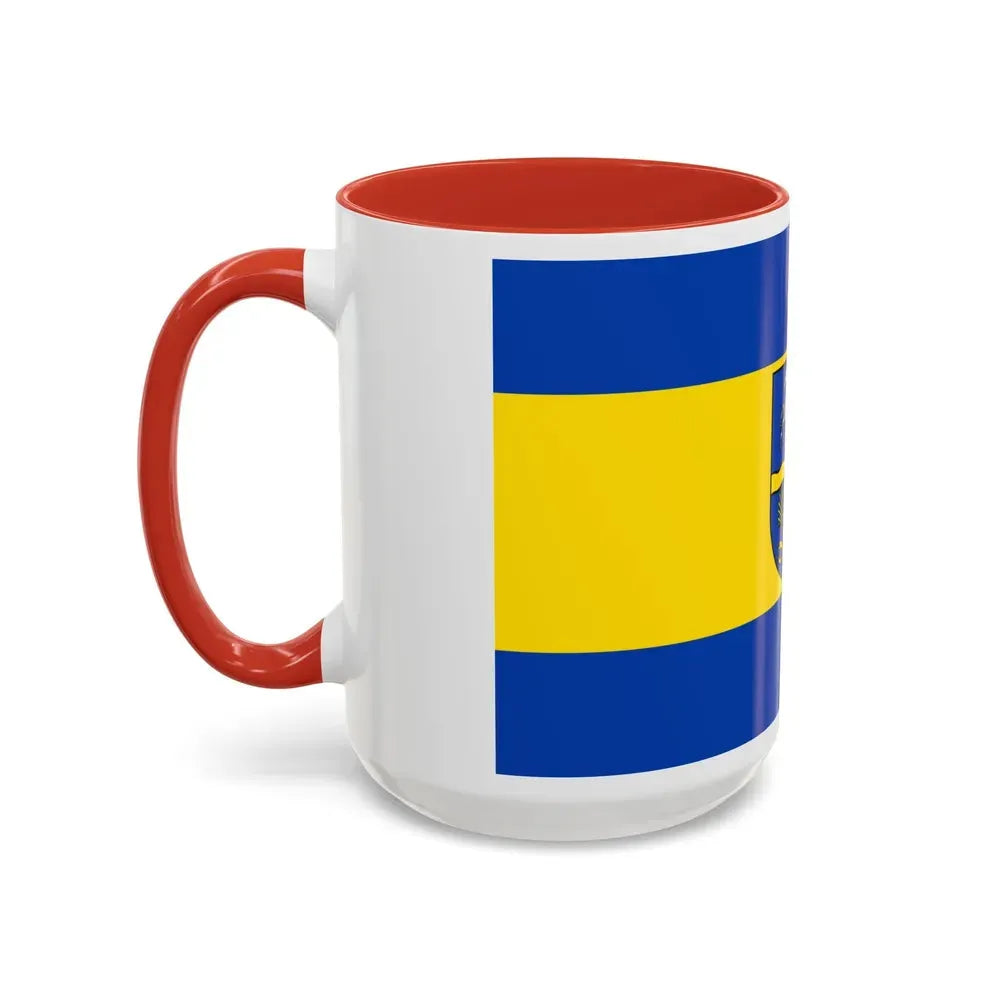 Flag of Verden Germany - Accent Coffee Mug - Go Mug Yourself