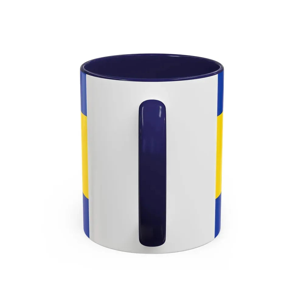 Flag of Verden Germany - Accent Coffee Mug - Go Mug Yourself