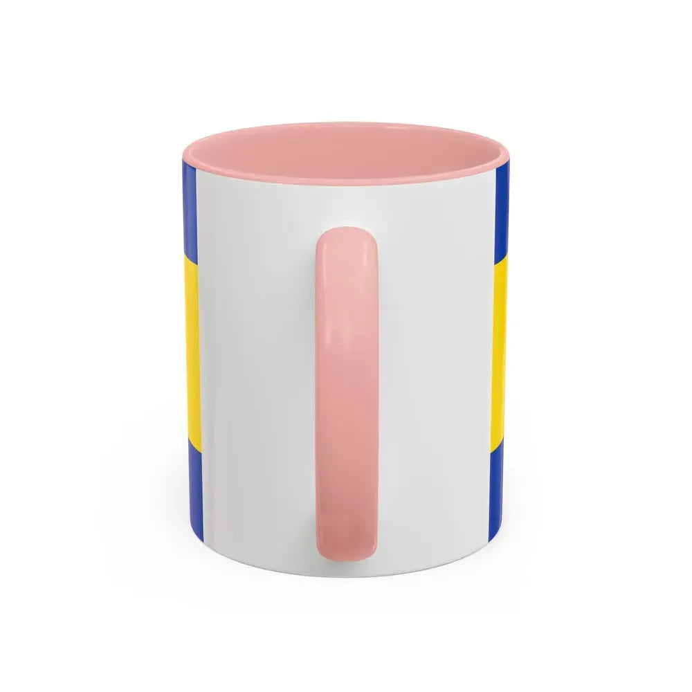 Flag of Verden Germany - Accent Coffee Mug - Go Mug Yourself