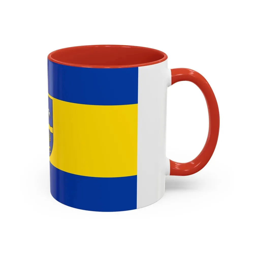 Flag of Verden Germany - Accent Coffee Mug - Go Mug Yourself