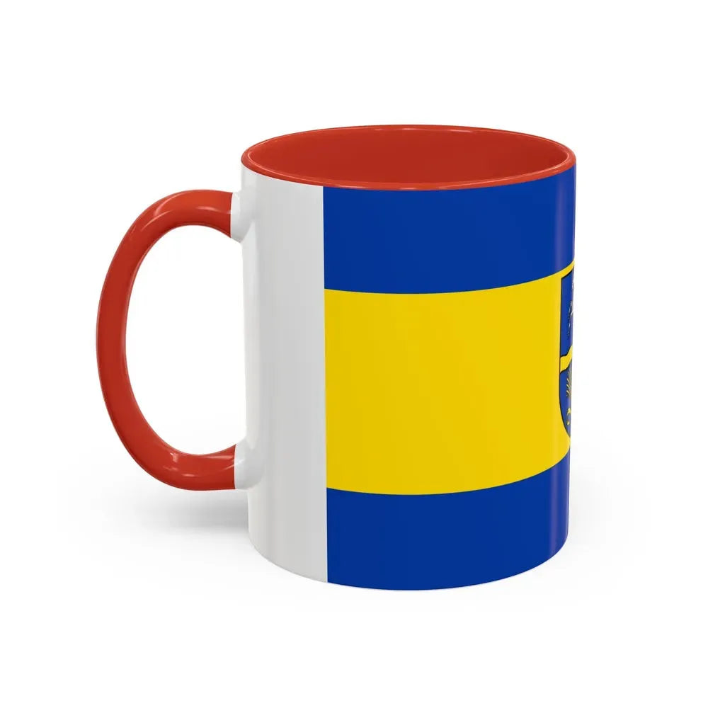 Flag of Verden Germany - Accent Coffee Mug - Go Mug Yourself