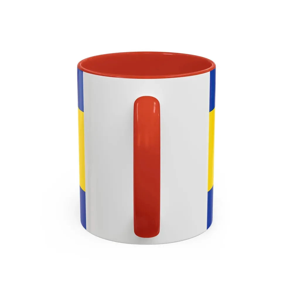 Flag of Verden Germany - Accent Coffee Mug - Go Mug Yourself