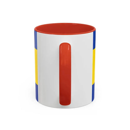 Flag of Verden Germany - Accent Coffee Mug - Go Mug Yourself