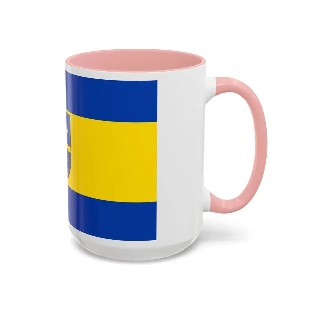 Flag of Verden Germany - Accent Coffee Mug - Go Mug Yourself