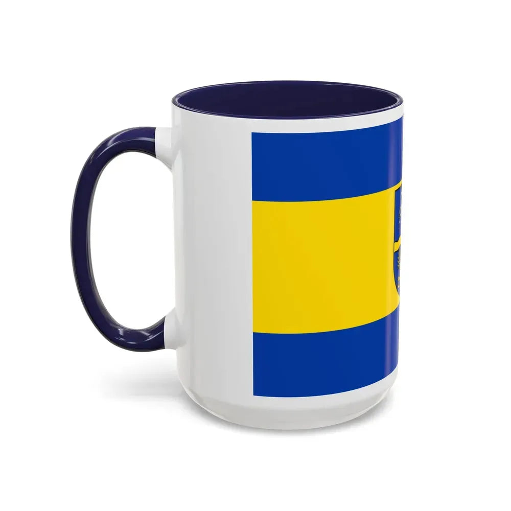 Flag of Verden Germany - Accent Coffee Mug - Go Mug Yourself