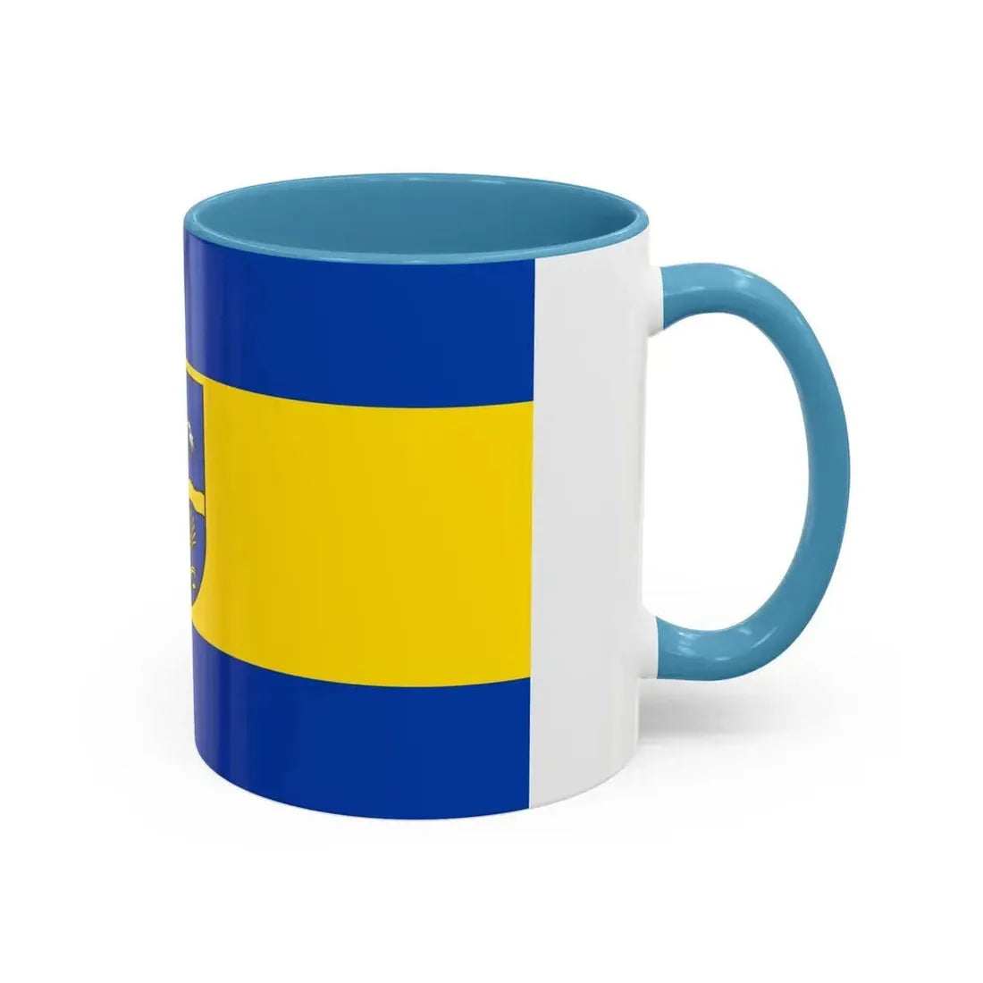 Flag of Verden Germany - Accent Coffee Mug - Go Mug Yourself