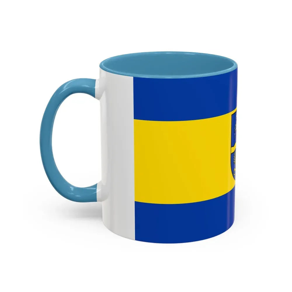 Flag of Verden Germany - Accent Coffee Mug - Go Mug Yourself