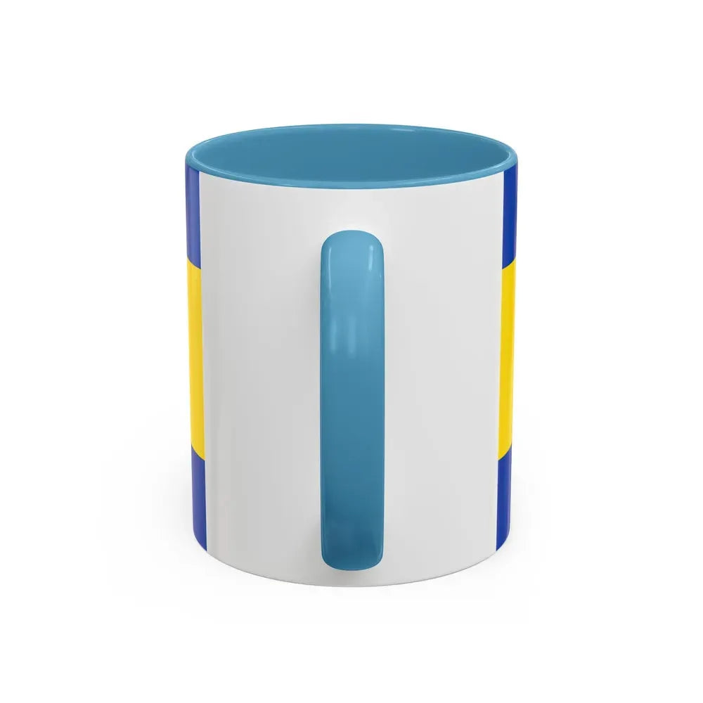 Flag of Verden Germany - Accent Coffee Mug - Go Mug Yourself