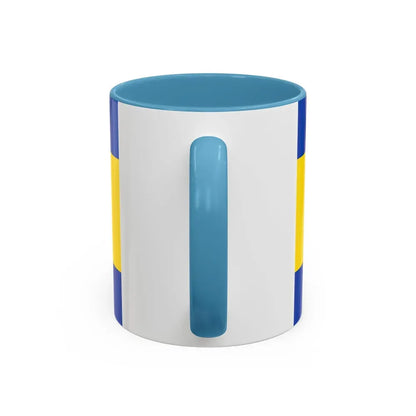Flag of Verden Germany - Accent Coffee Mug - Go Mug Yourself