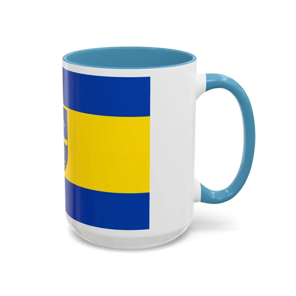 Flag of Verden Germany - Accent Coffee Mug - Go Mug Yourself