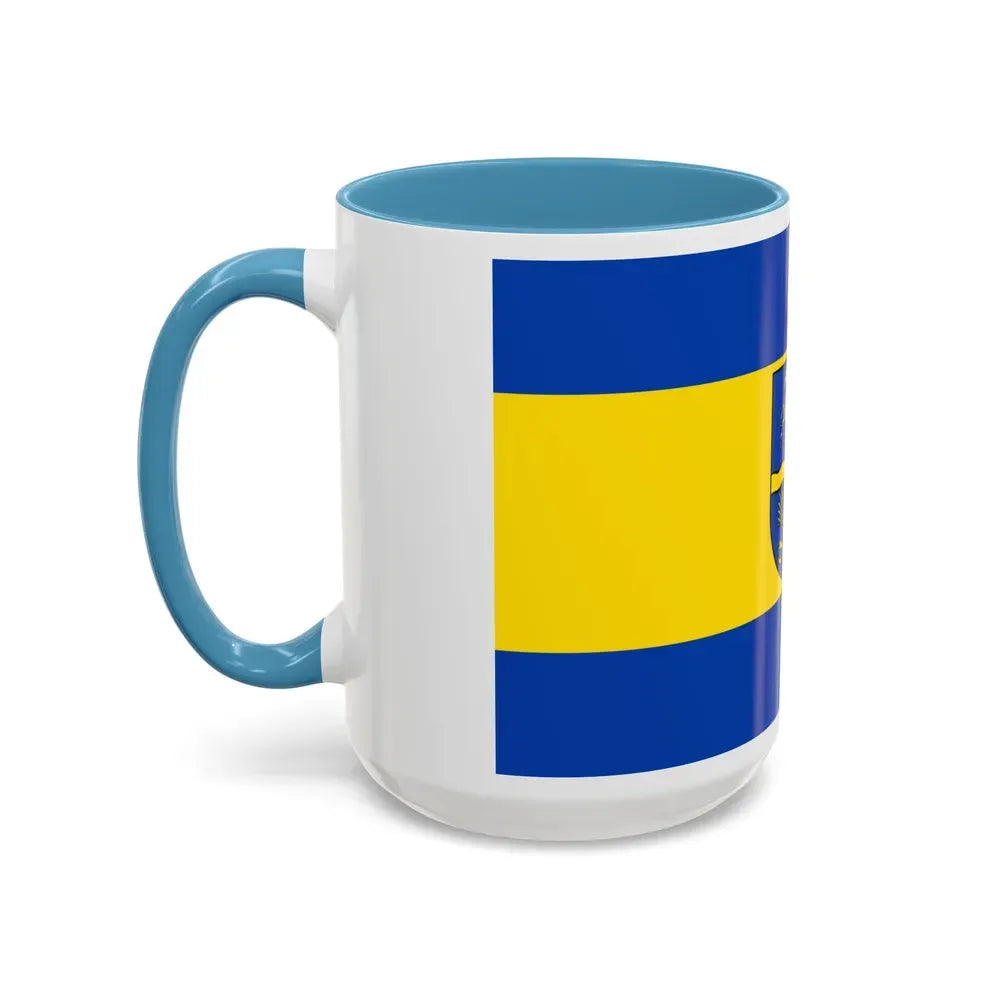 Flag of Verden Germany - Accent Coffee Mug - Go Mug Yourself