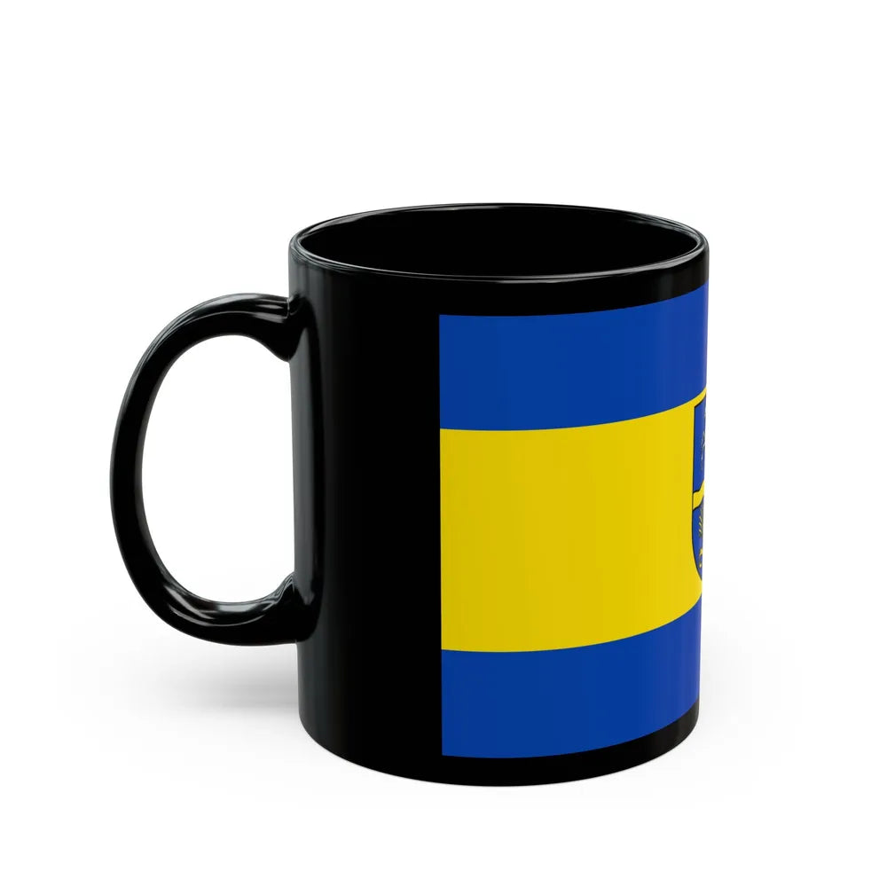 Flag of Verden Germany - Black Coffee Mug-Go Mug Yourself