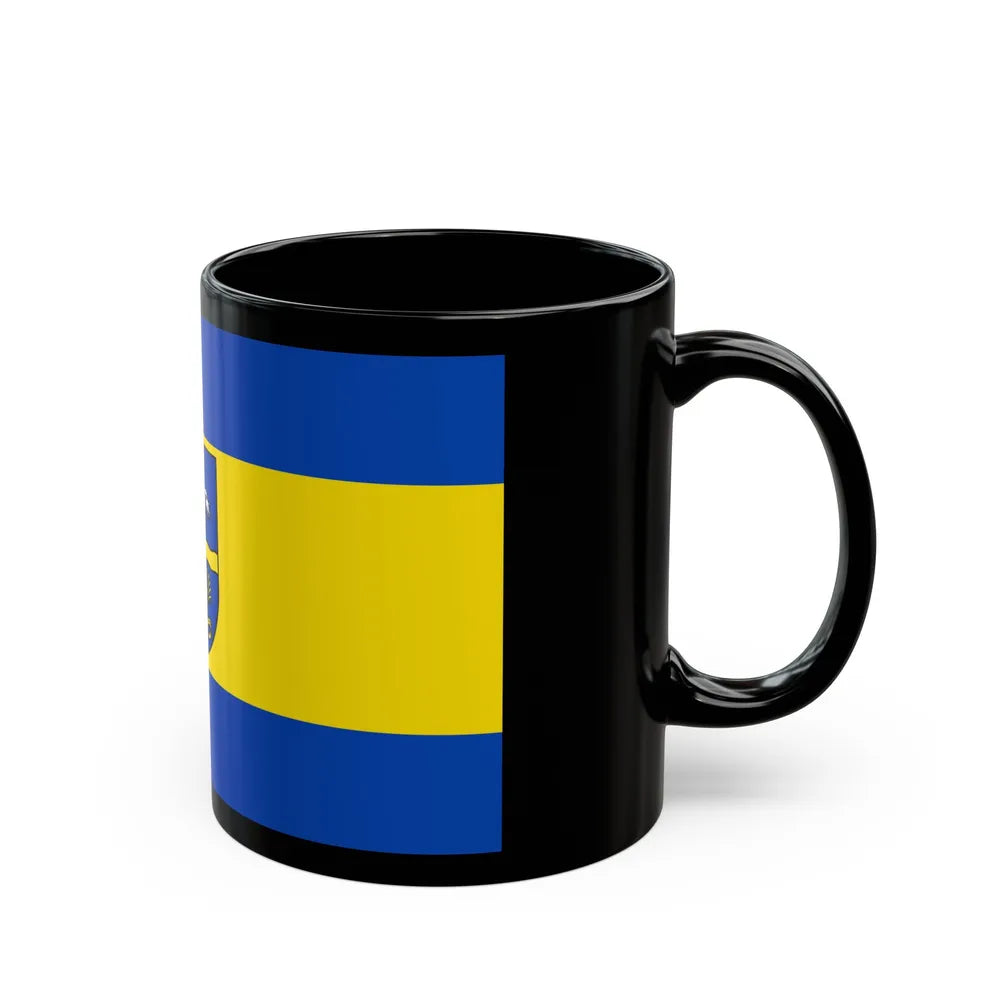 Flag of Verden Germany - Black Coffee Mug-Go Mug Yourself