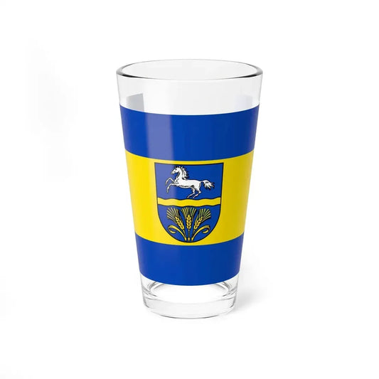 Flag of Verden Germany - Pint Glass 16oz 16oz - Go Mug Yourself