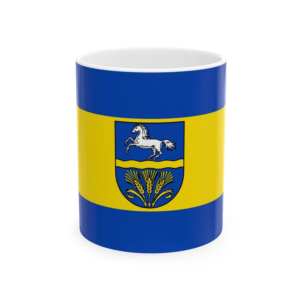 Flag of Verden Germany - White Coffee Mug-11oz-Go Mug Yourself