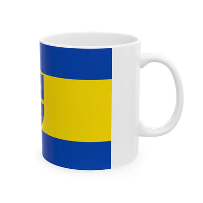 Flag of Verden Germany - White Coffee Mug-Go Mug Yourself