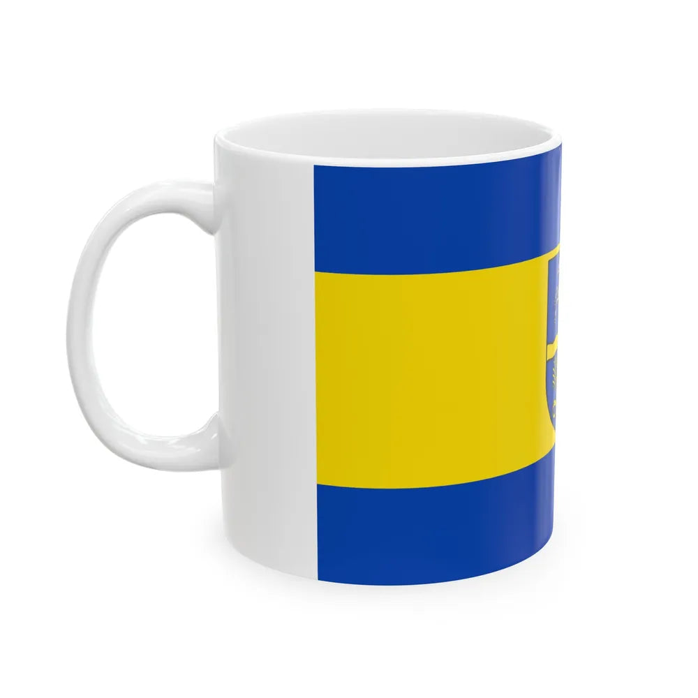 Flag of Verden Germany - White Coffee Mug-Go Mug Yourself