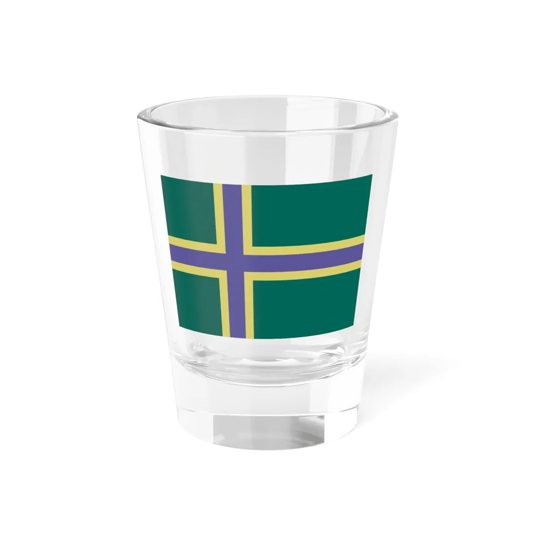 Flag of Verdland Shot Glass 1.5oz 1.5oz - Go Mug Yourself