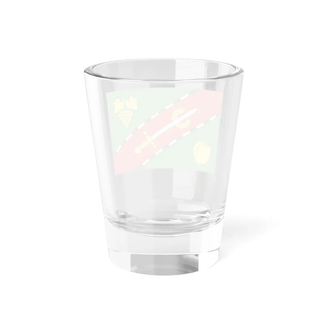 Flag of Verhnesadovoe Sevastopol (Russia) Shot Glass 1.5oz - Go Mug Yourself