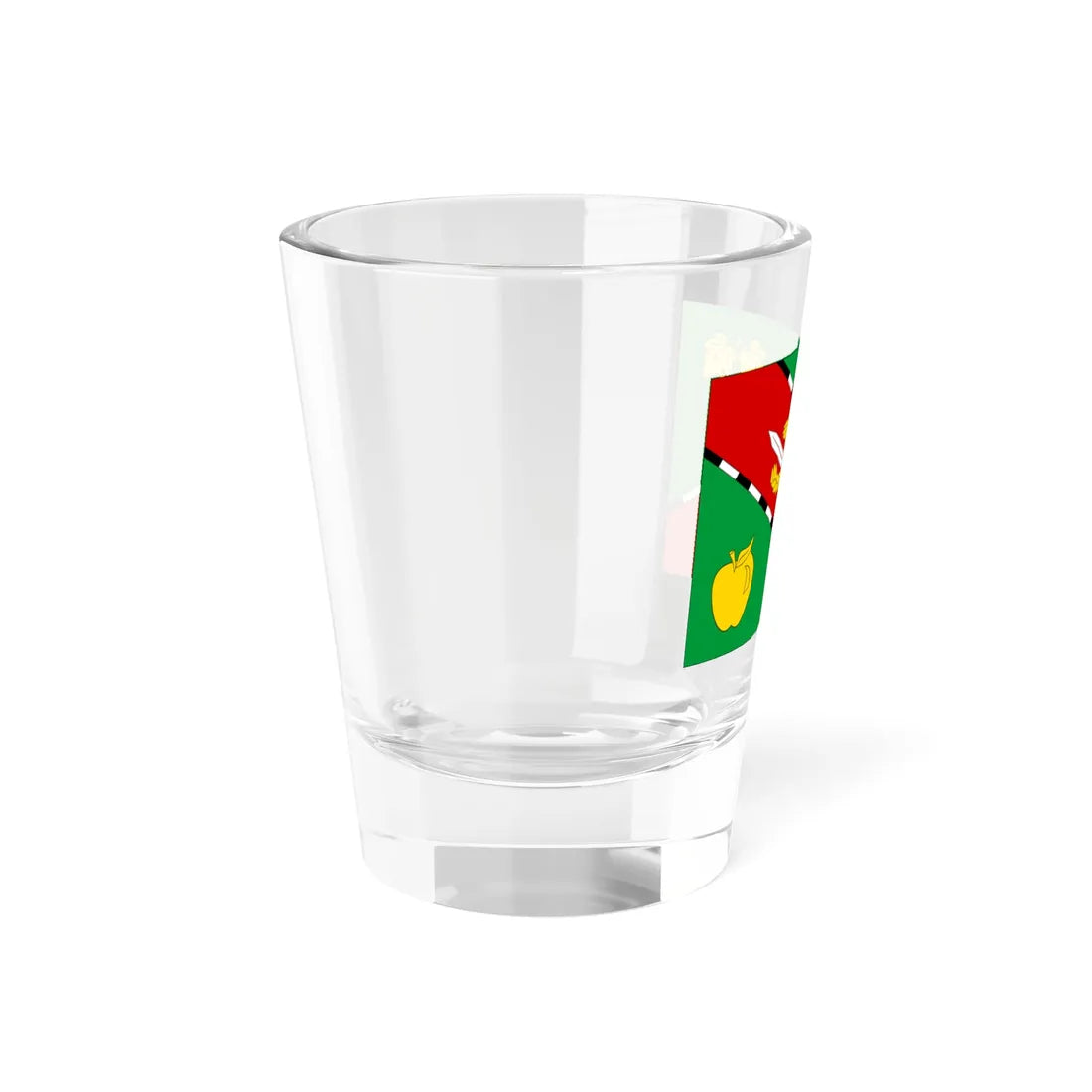 Flag of Verhnesadovoe Sevastopol (Russia) Shot Glass 1.5oz - Go Mug Yourself
