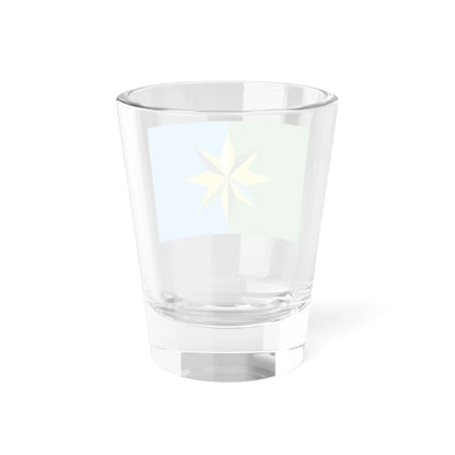 Flag of Verkhnekhavsky rayon Voronezh oblast (Russia) Shot Glass 1.5oz - Go Mug Yourself