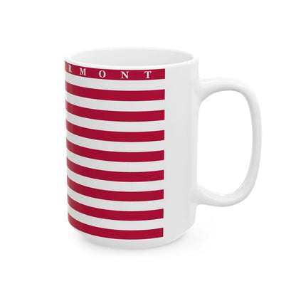 Flag of Vermont 1804-1837 (United States) White Coffee Mug - Go Mug Yourself