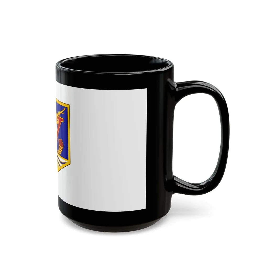 Flag of Vernon British Columbia Canada - Black Coffee Mug-Go Mug Yourself