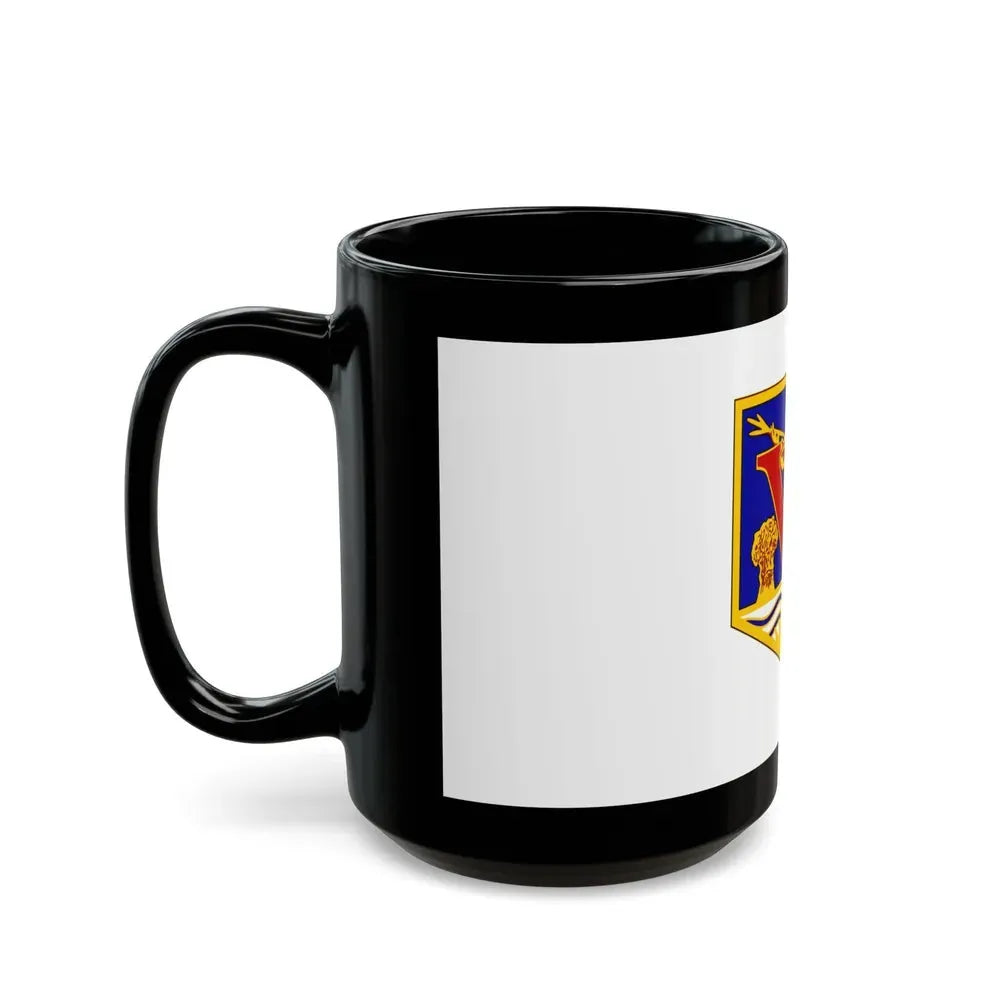 Flag of Vernon British Columbia Canada - Black Coffee Mug - Go Mug Yourself