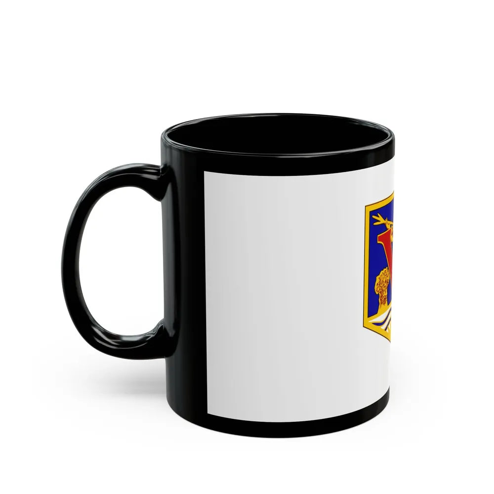 Flag of Vernon British Columbia Canada - Black Coffee Mug-Go Mug Yourself