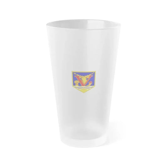 Flag of Vernon British Columbia Canada - Frosted Pint Glass 16oz 16oz Frosted - Go Mug Yourself