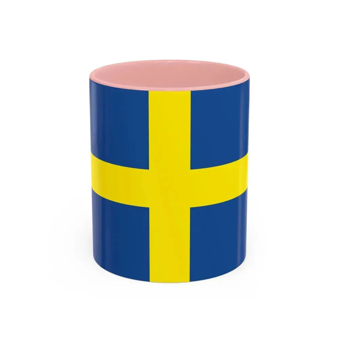 Flag of Verona Italy - Accent Coffee Mug 11oz Pink - Go Mug Yourself