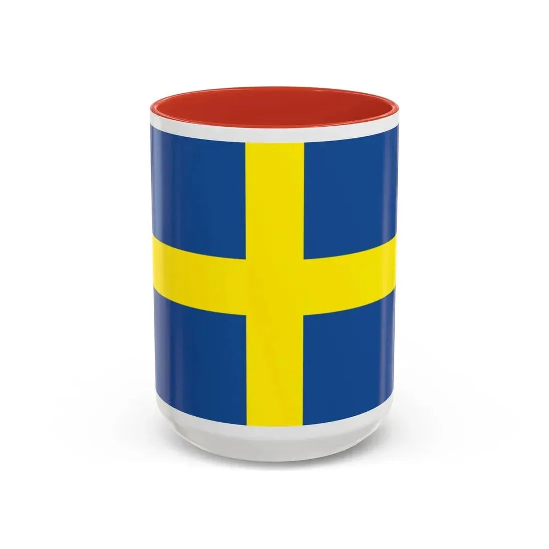 Flag of Verona Italy - Accent Coffee Mug 15oz Red - Go Mug Yourself