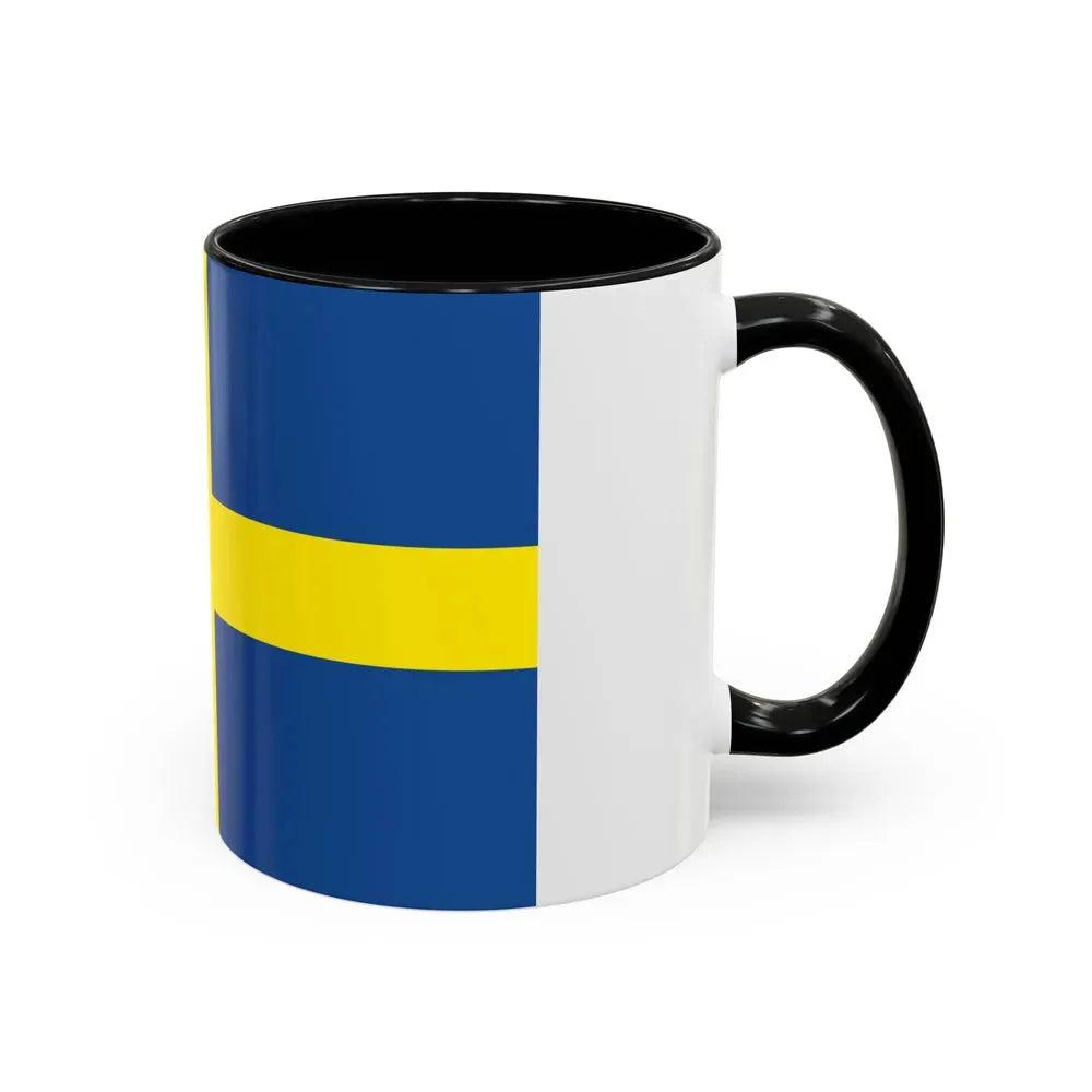 Flag of Verona Italy - Accent Coffee Mug - Go Mug Yourself