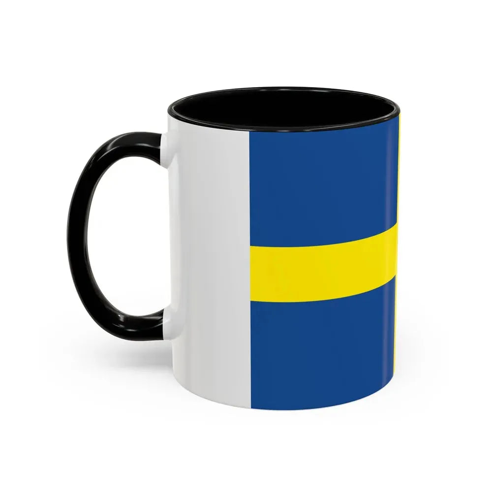 Flag of Verona Italy - Accent Coffee Mug - Go Mug Yourself