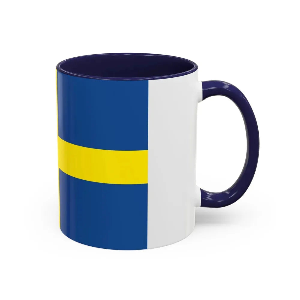 Flag of Verona Italy - Accent Coffee Mug - Go Mug Yourself