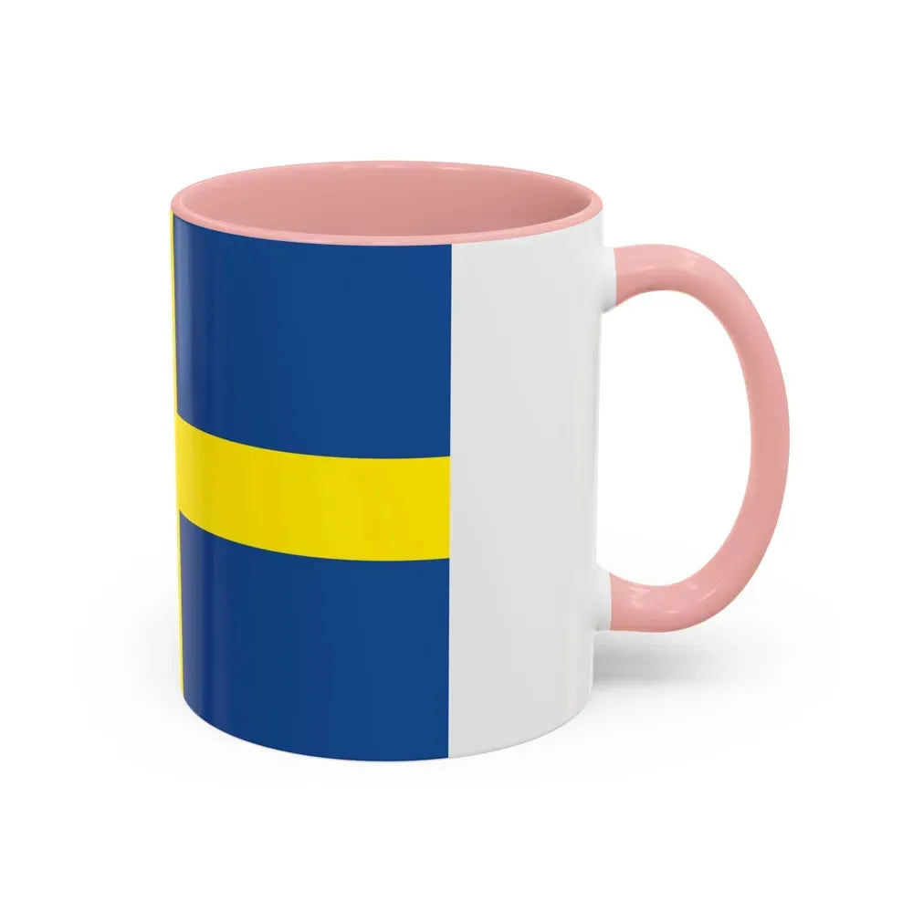 Flag of Verona Italy - Accent Coffee Mug - Go Mug Yourself