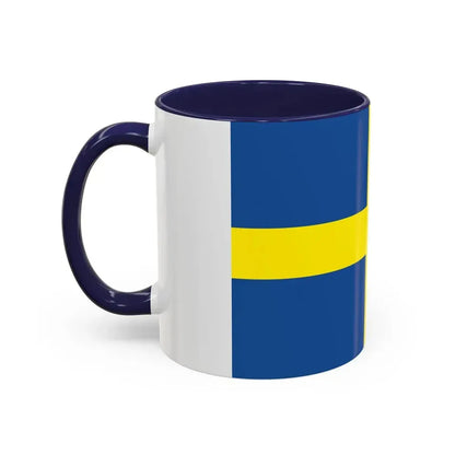Flag of Verona Italy - Accent Coffee Mug - Go Mug Yourself