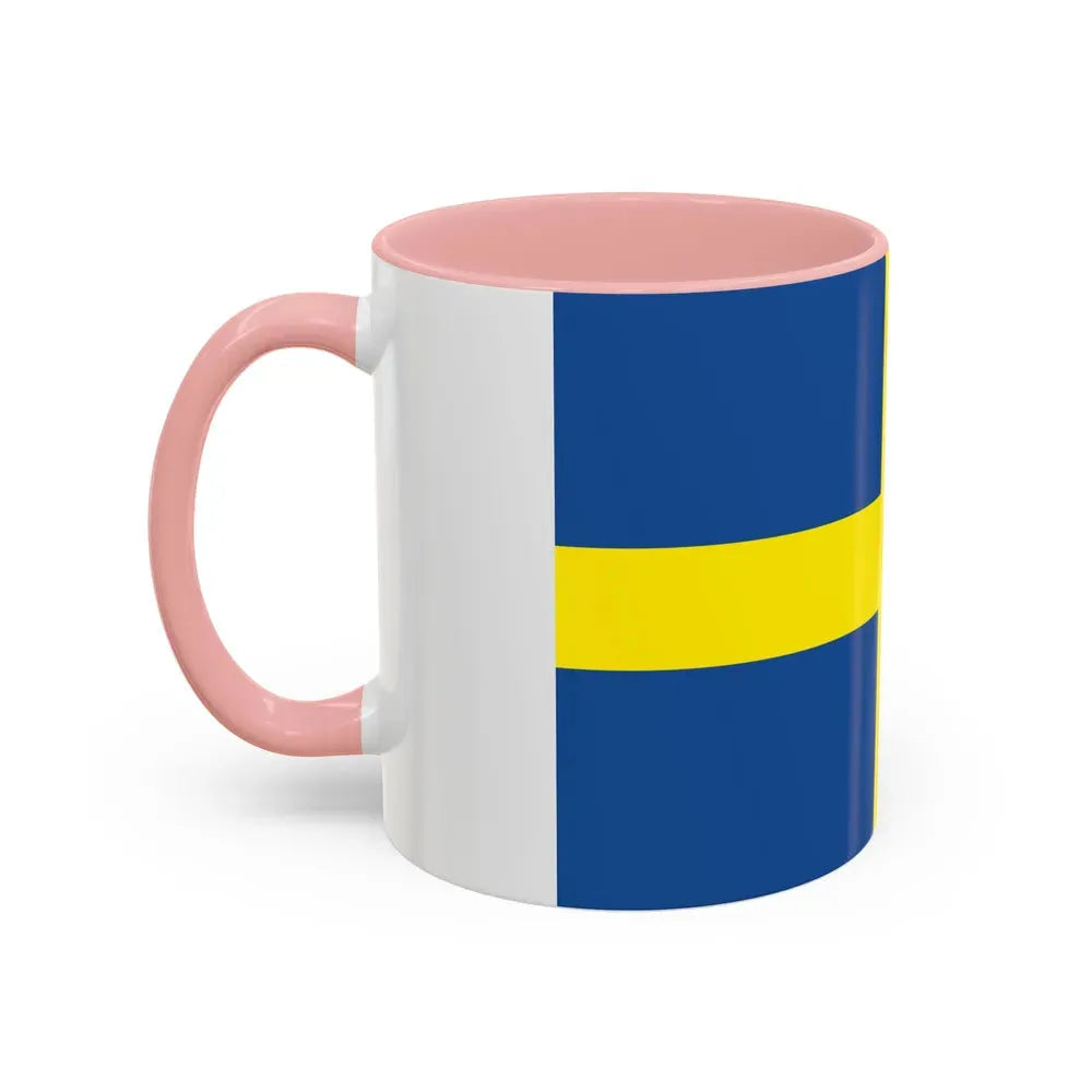 Flag of Verona Italy - Accent Coffee Mug - Go Mug Yourself