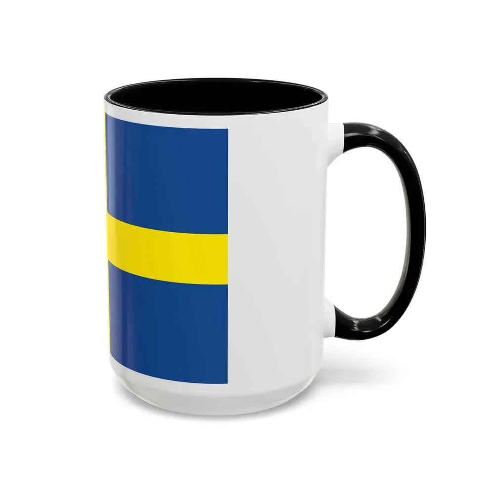Flag of Verona Italy - Accent Coffee Mug - Go Mug Yourself