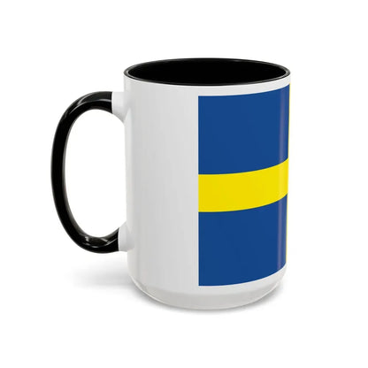Flag of Verona Italy - Accent Coffee Mug - Go Mug Yourself