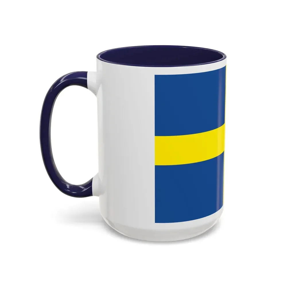 Flag of Verona Italy - Accent Coffee Mug - Go Mug Yourself
