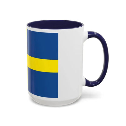 Flag of Verona Italy - Accent Coffee Mug - Go Mug Yourself
