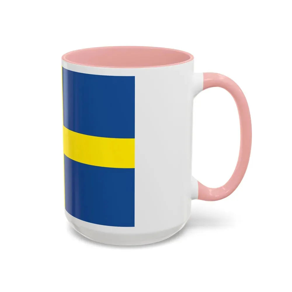 Flag of Verona Italy - Accent Coffee Mug - Go Mug Yourself
