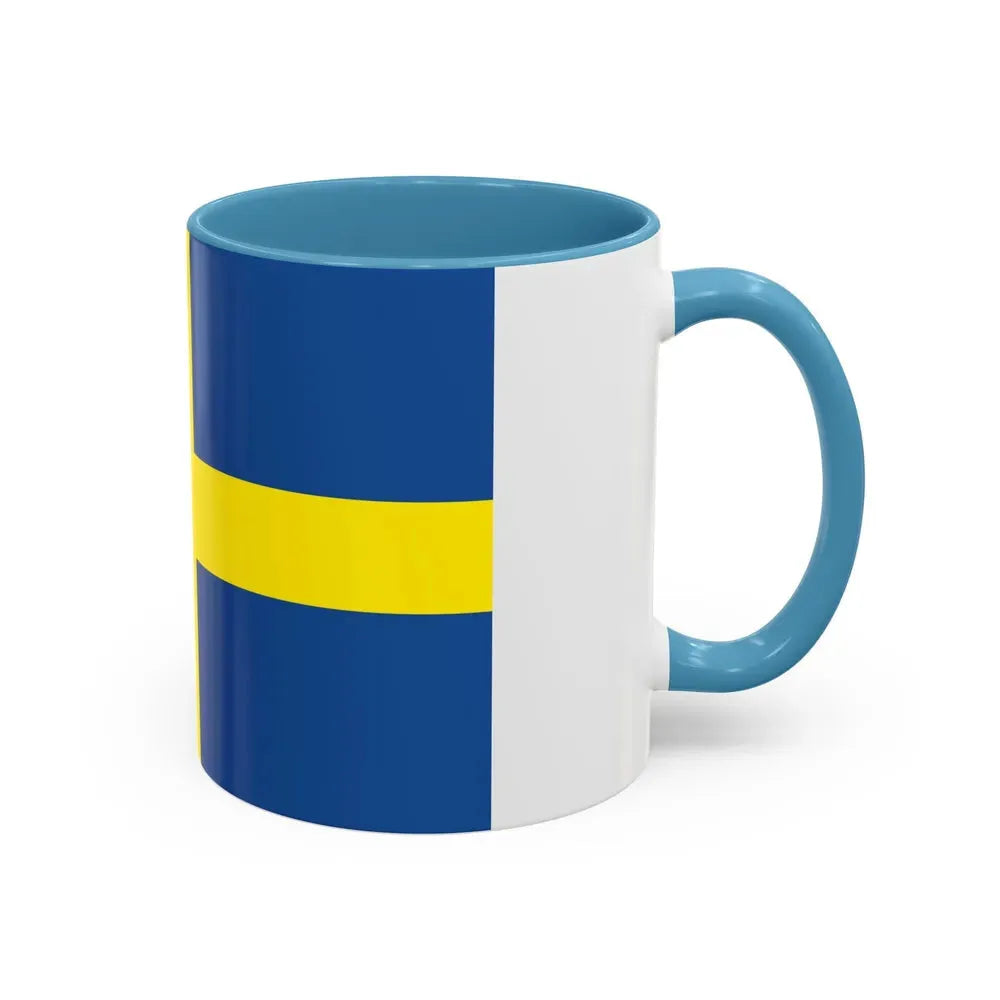 Flag of Verona Italy - Accent Coffee Mug - Go Mug Yourself