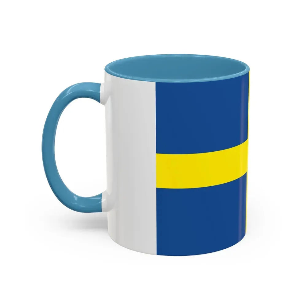 Flag of Verona Italy - Accent Coffee Mug - Go Mug Yourself
