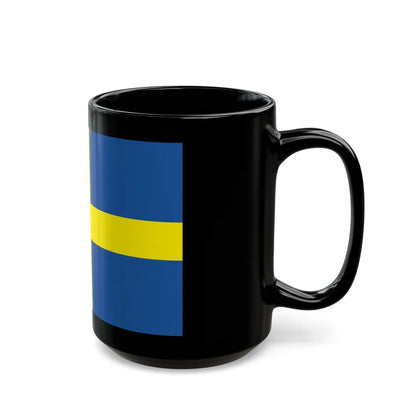 Flag of Verona Italy - Black Coffee Mug-Go Mug Yourself