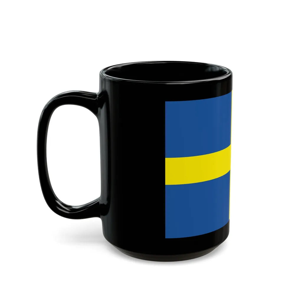 Flag of Verona Italy - Black Coffee Mug-Go Mug Yourself