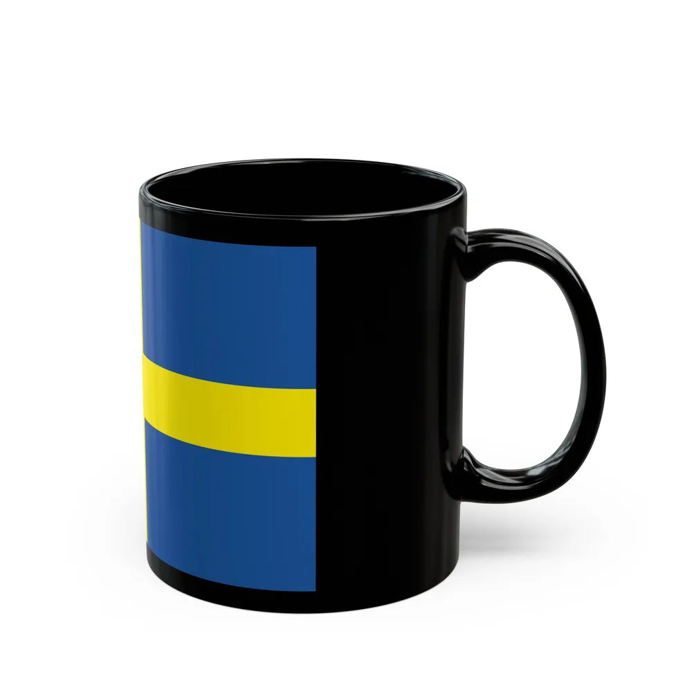 Flag of Verona Italy - Black Coffee Mug-Go Mug Yourself